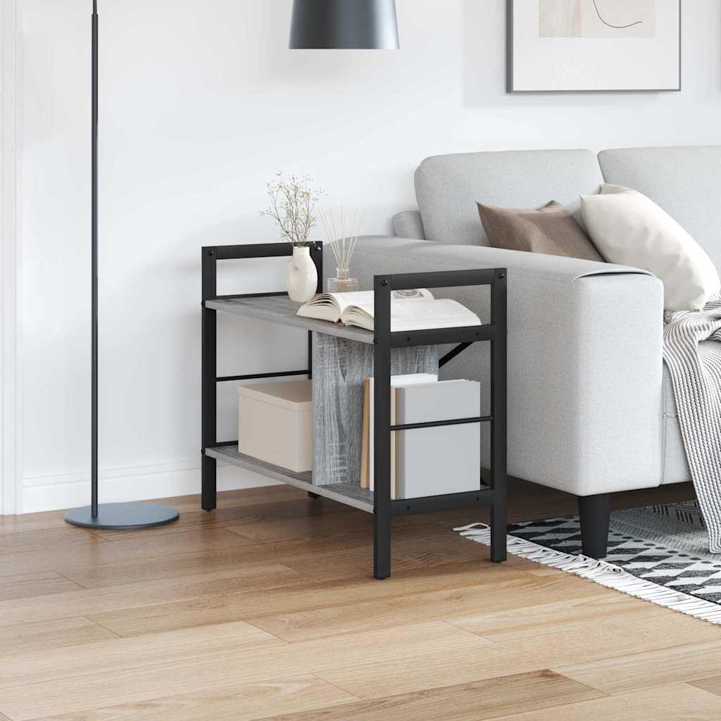 Hyllsystem 3 nivåer 75 x 30 x 58,5 cm Konstruerat trä
