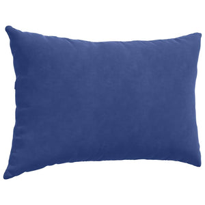 Sofakuddar 2 pcs Polisblå 60 x 40 cm Kordread tyg