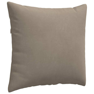 Sofakuddar 2 pcs Taupe 50 x 50 cm tyg