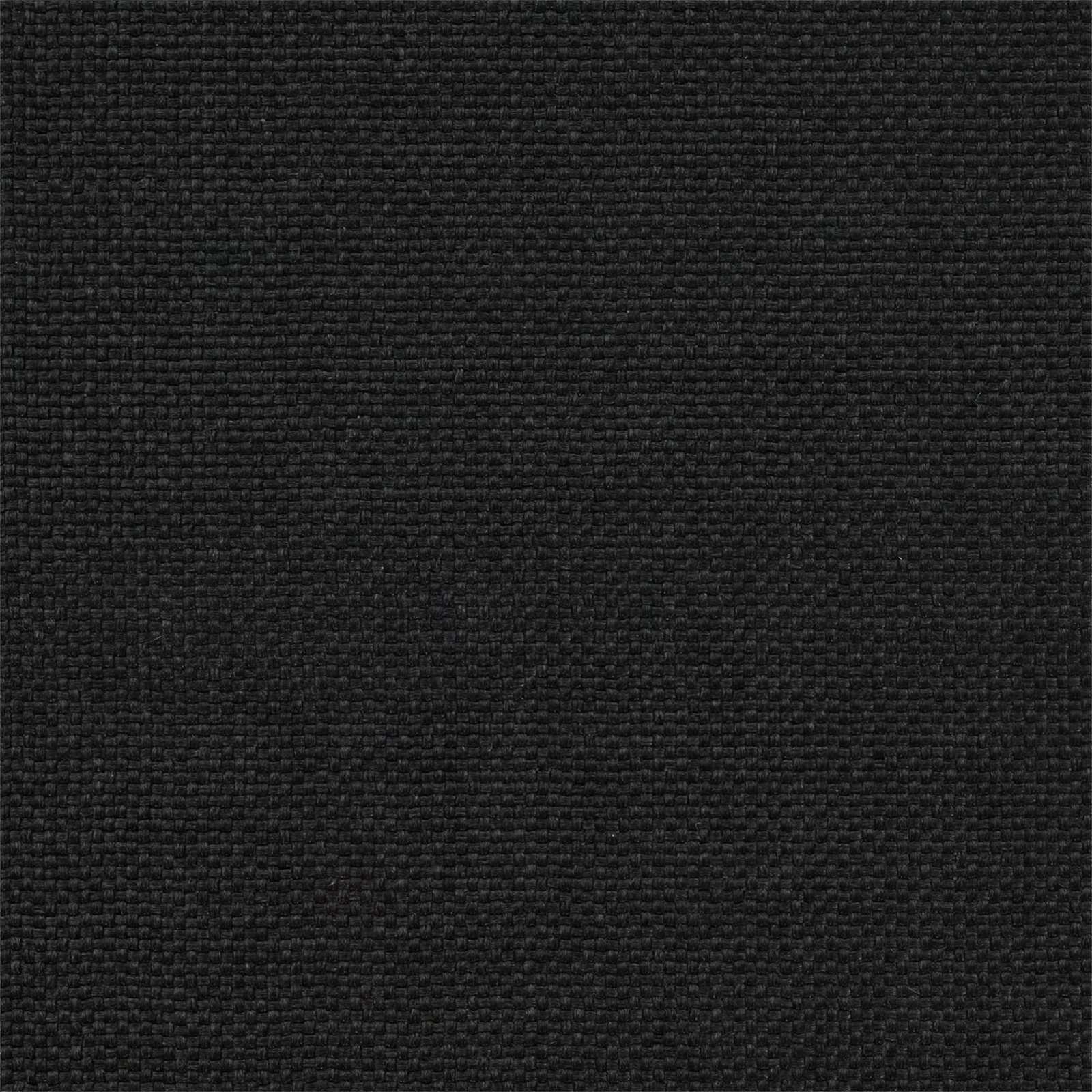 Sängram med Klädd Huvudgavel Svart 100 x 200 cm Massiv furu