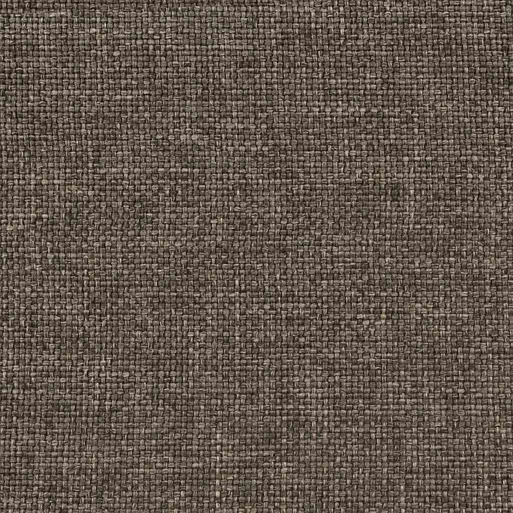 Sängram med Klädd Huvudgavel Taupe 140 x 190 cm Massiv furu