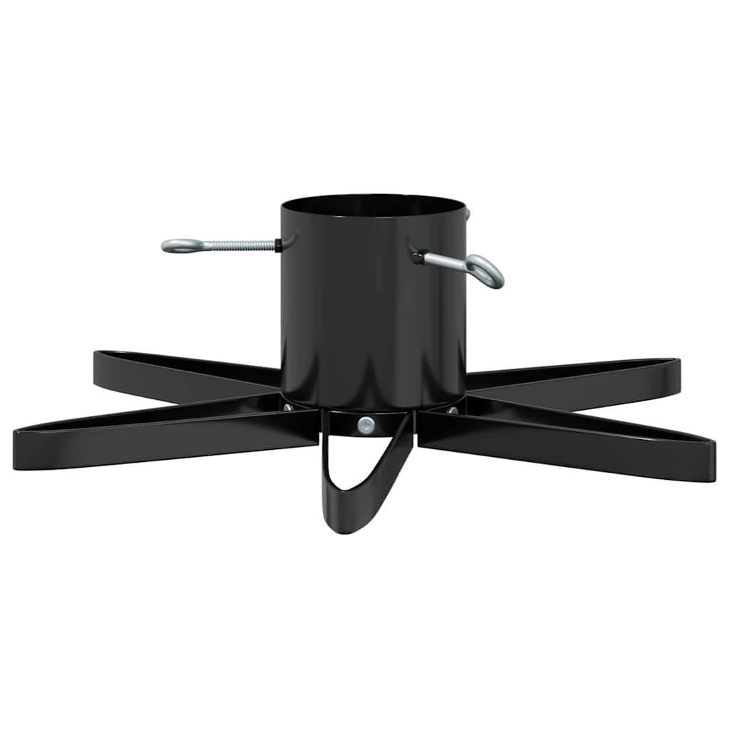 Julgranställ 1.73 med vattentank Svart 49 x 49 x 15,5 cm Stål