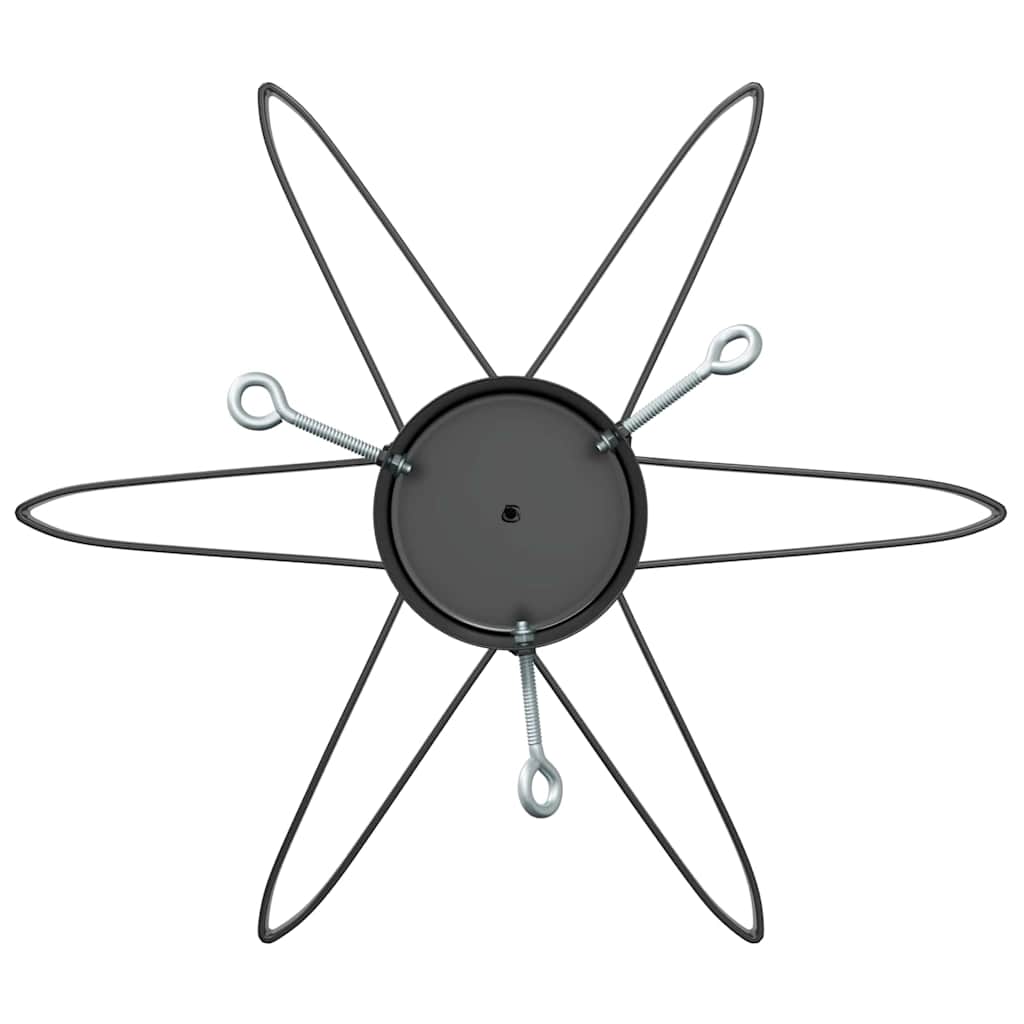 Julgranställ 1.73 med vattentank Svart 49 x 49 x 15,5 cm Stål