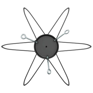 Julgranställ 1.73 med vattentank Svart 49 x 49 x 15,5 cm Stål