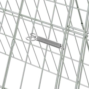 Hönshus Silver 215 x 55 x 55 cm Galvaniserat Stål