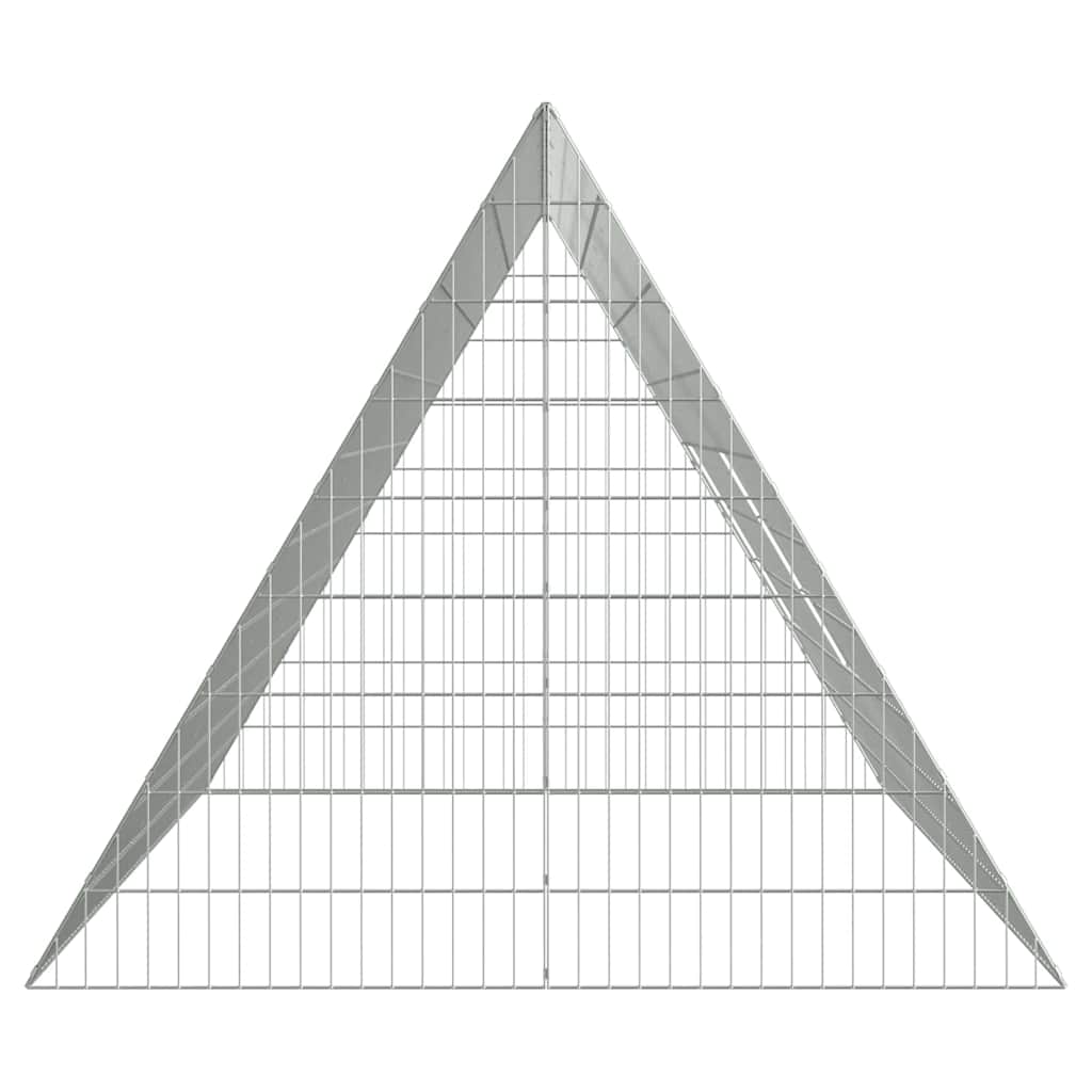 Hönshus Silver 215 x 100 x 85 cm Galvaniserat Stål