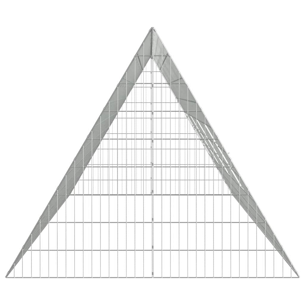 Hönshus Silver 430 x 100 x 85 cm Galvaniserat Stål