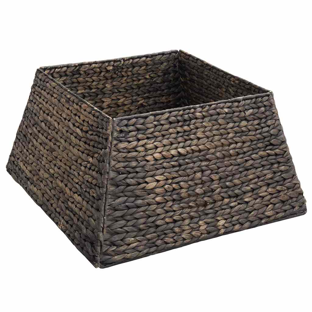 Julträdskrage Svart 50 x 50 x 25 cm Vattenhyacint