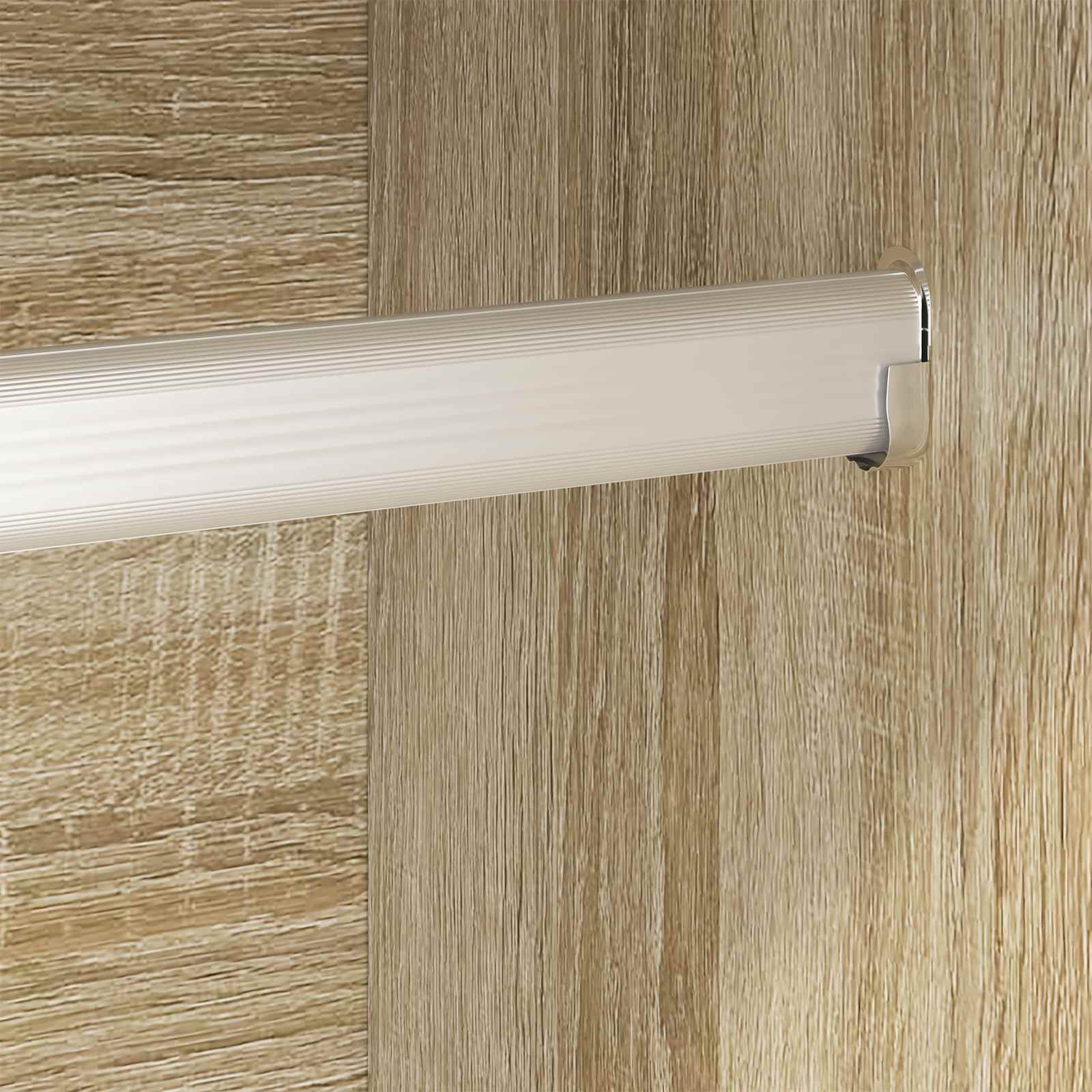 Garderob med dörr 2 pcs Sonoma 50 x 50 x 200 cm Konstruerat trä