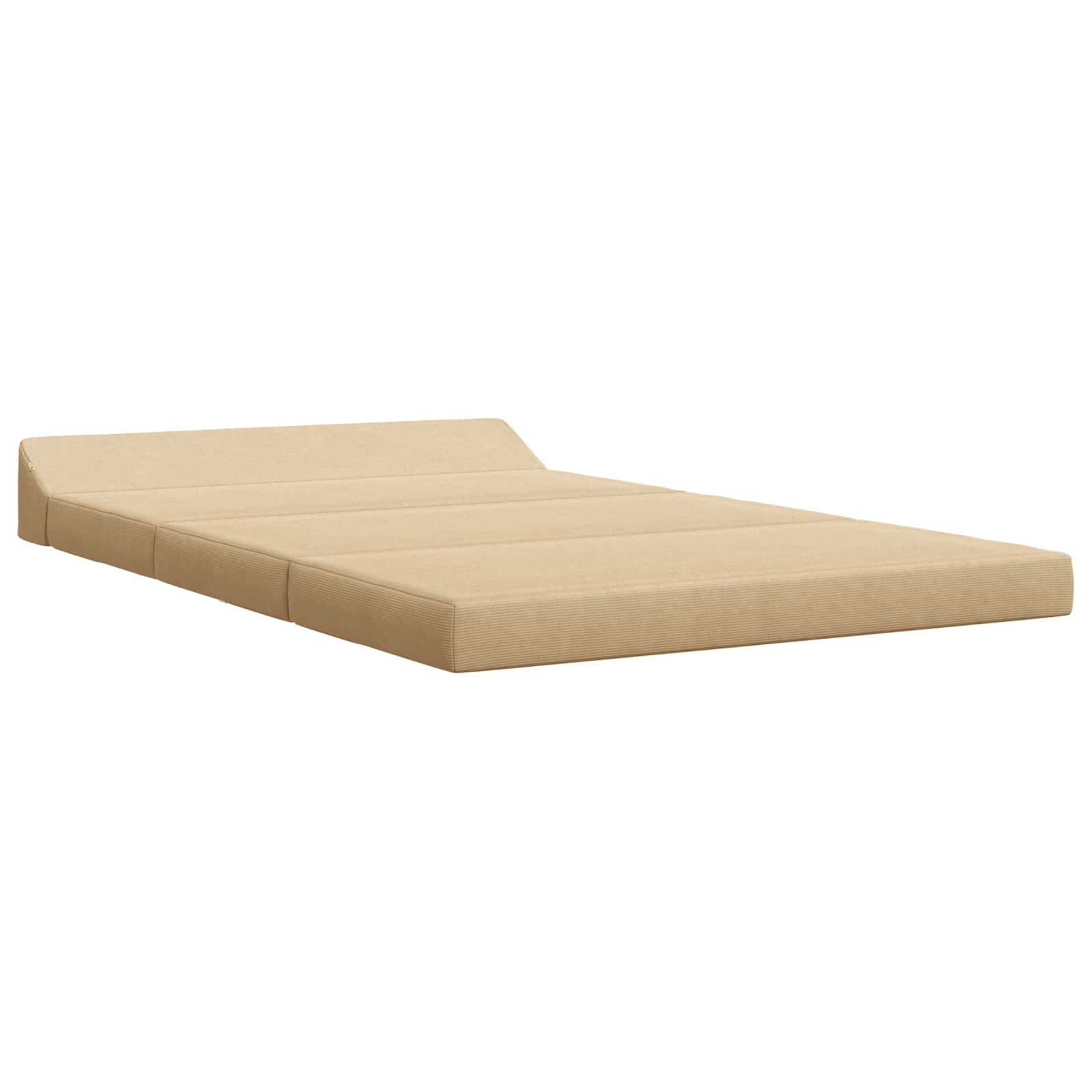 Fällbar Soffbed Grön grå 120 x 60 x 49 cm Tyg