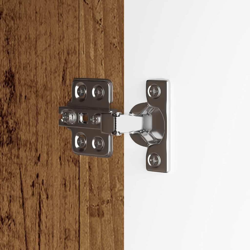 Badrumsvaskskåp Gammalt trä 60 x 30 x 60 cm Konstruerat trä