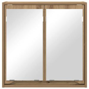 Badrumsspegelskåp Artisan Ek 60 x 20 x 60 cm Konstruerat trä