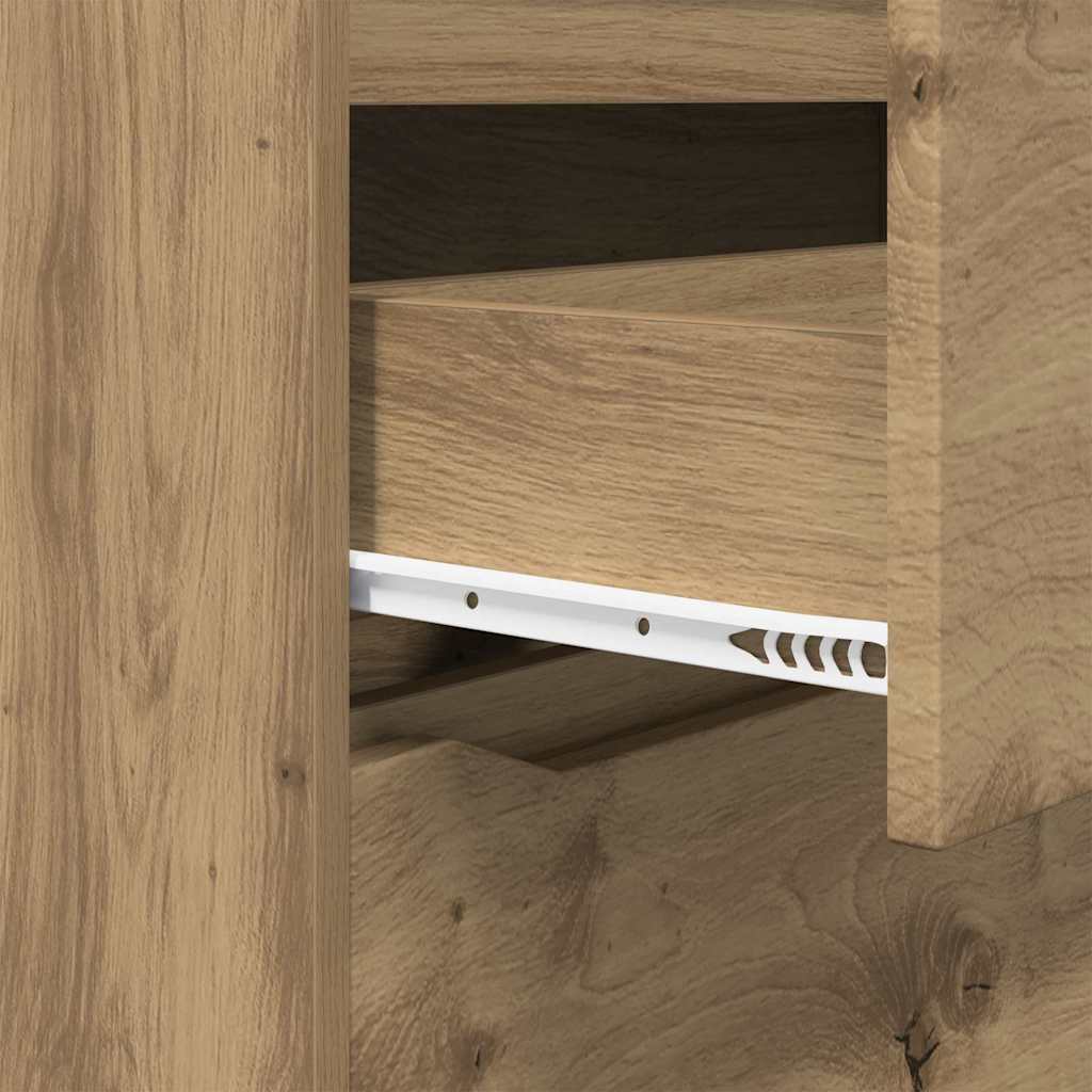 Förvaringsskåp Artisan Ek 80 x 48 x 57 cm Konstruerat trä