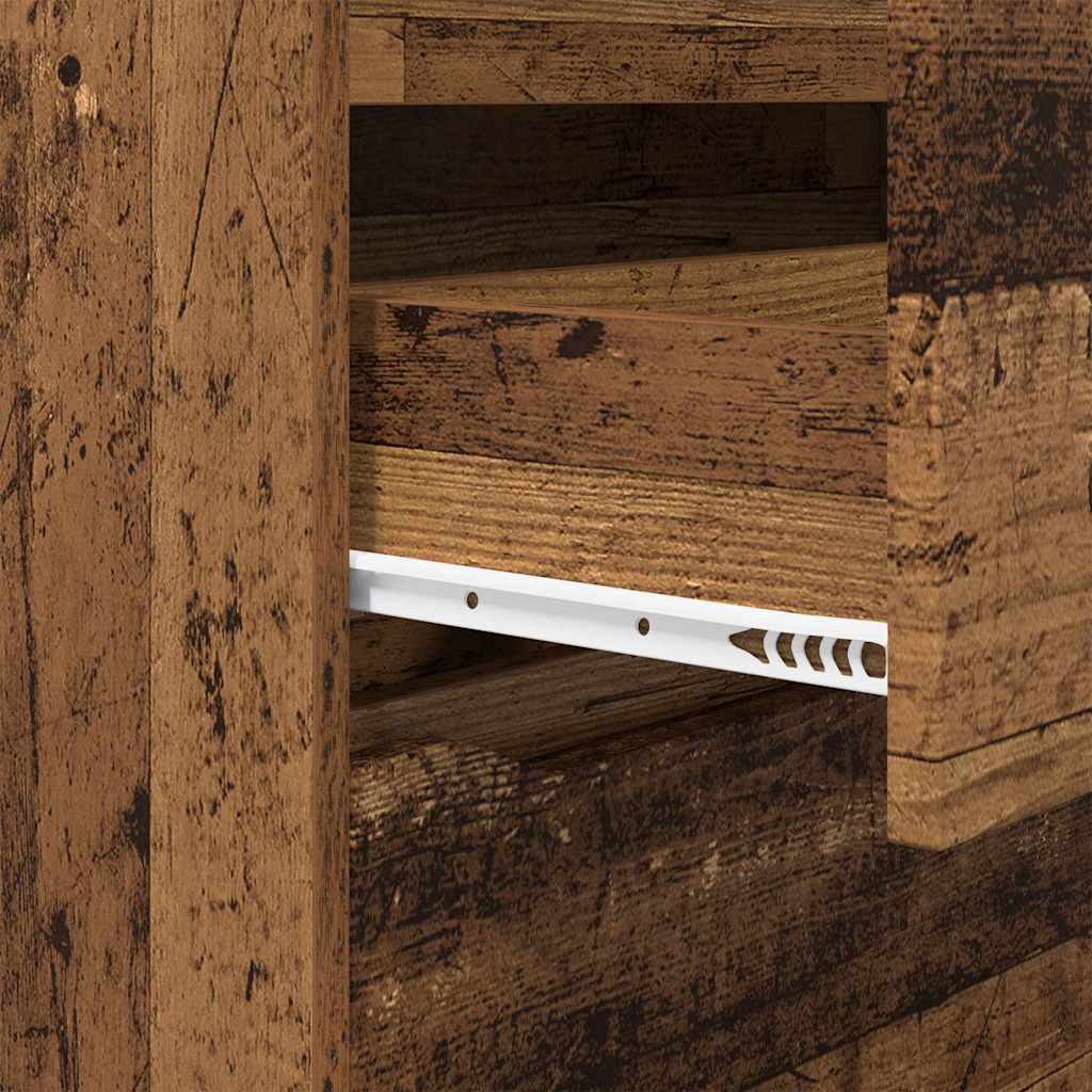 Förvaringsskåp Gammalt trä 60 x 48 x 81 cm Konstruerat trä