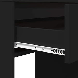 Sängrum Smyckesbord Svart 80 x 39,6 x 135 cm Konstruerat trä