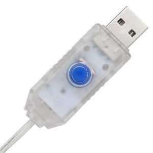 Julgran med 120 LED-lampor Varmvit 120,5 cm PET