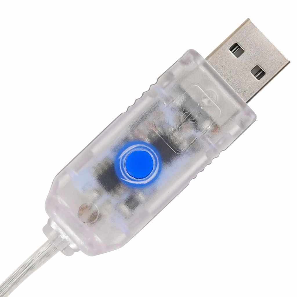 Julgran med 160 LED-lampor Varmvit 150 cm Akryl