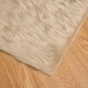 Fusk Skinnmatta Tafalla Beige 100 x 200 cm Polyester