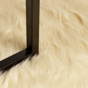 Fusk Skinnmatta Tafalla Kräm 100 x 200 cm Polyester