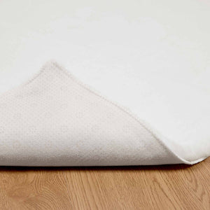 Fusk-kaninpälsmatta Olite Vit 80 x 150 cm Polyester