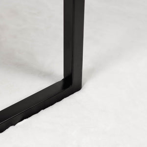 Fusk-kaninpälsmatta Olite Vit 60 x 90 cm Polyester