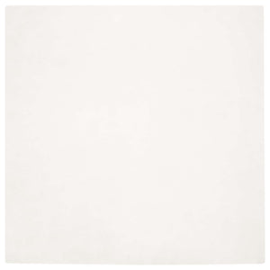 Fusk-kaninpälsmatta Olite Kräm 120 x 120 cm Polyester