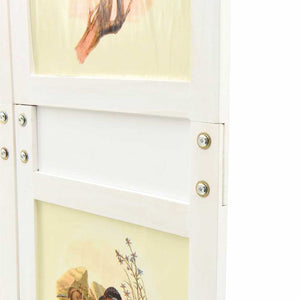 Romdivider Panel Vit 212 x 165 cm MDF