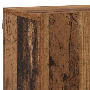 TV Enheter Väggmonterad 6 pcs Gammalt trä Konstruerat trä