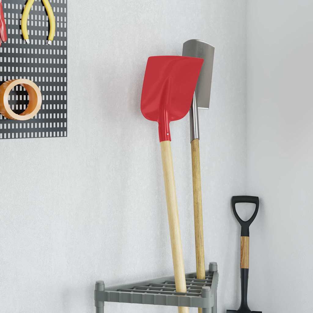 Skyffelhuvud Röd 32 x 24,5 cm Pulverlackerat stål