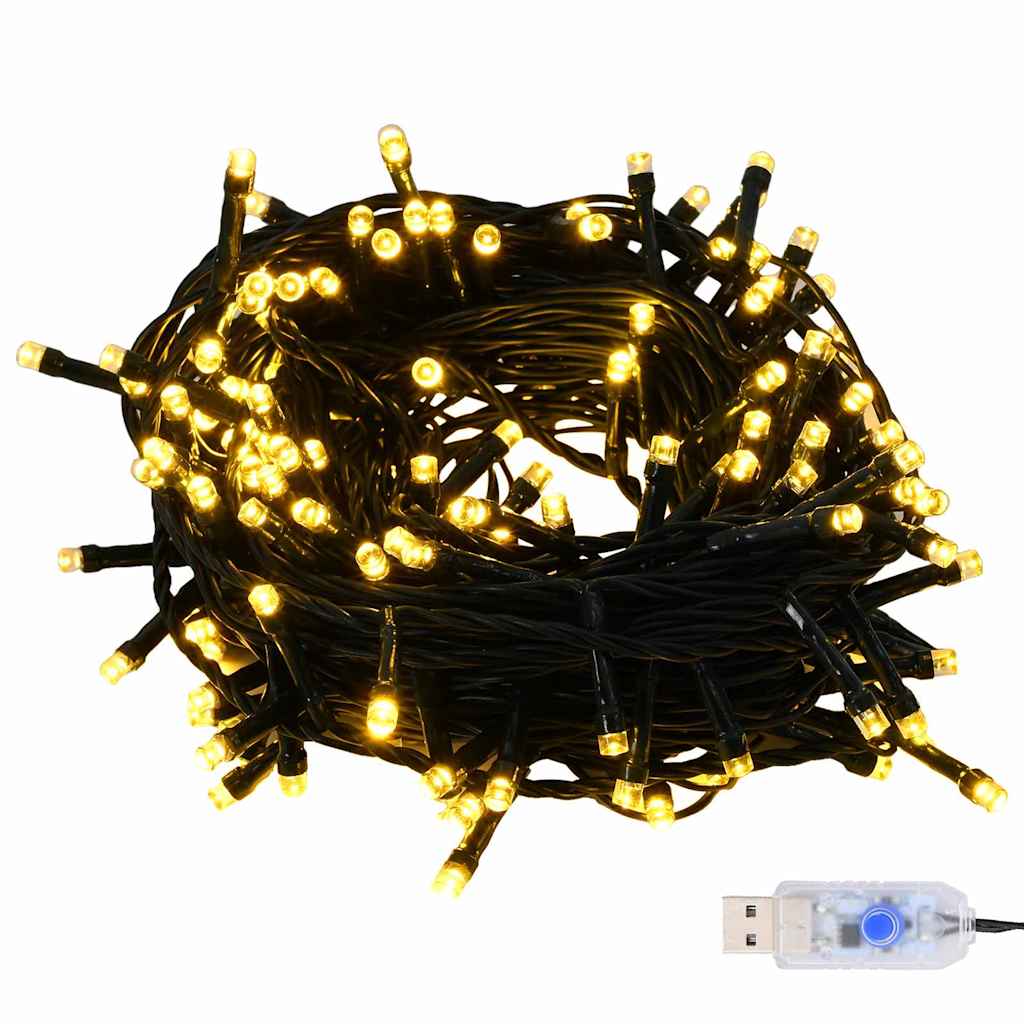 Julprydnad Set med 150 LED-lampor 61 pcs Svart Plast