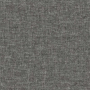 Sängram med Klädd Huvudgavel Ljusgrå 180 x 200 cm Massiv furu