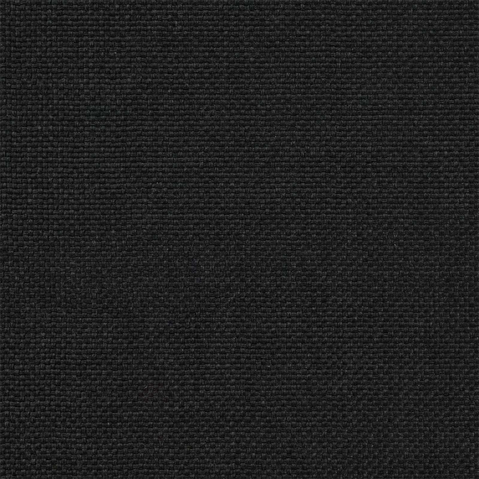 Sängram med Klädd Huvudgavel Svart 160 x 200 cm Massiv furu