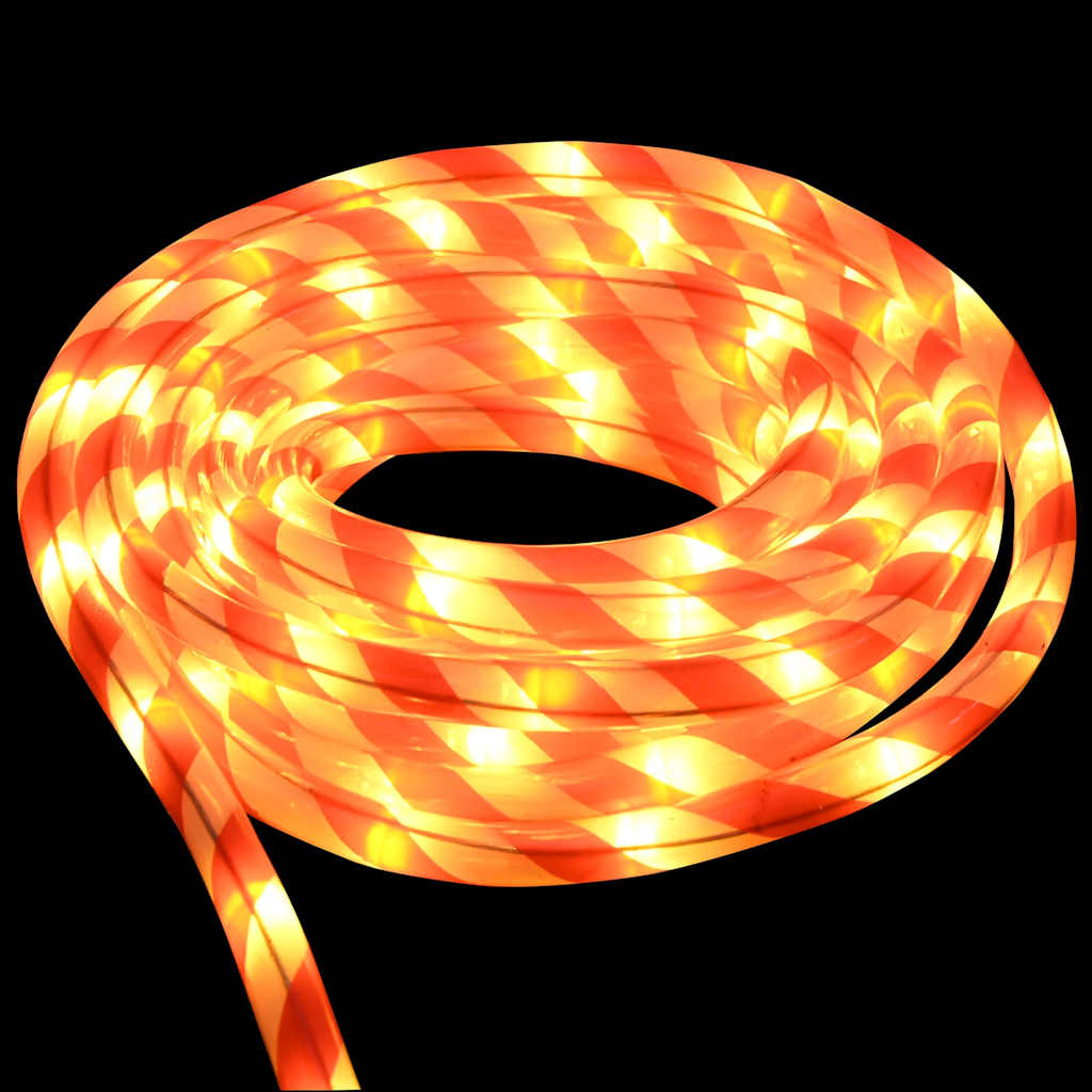 Ljuslina med 120 LED-lampor Varmvit 5 m PVC