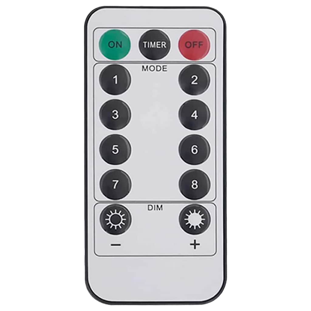 Ljuslina med 480 LED-lampor Varmvit 20 m PVC