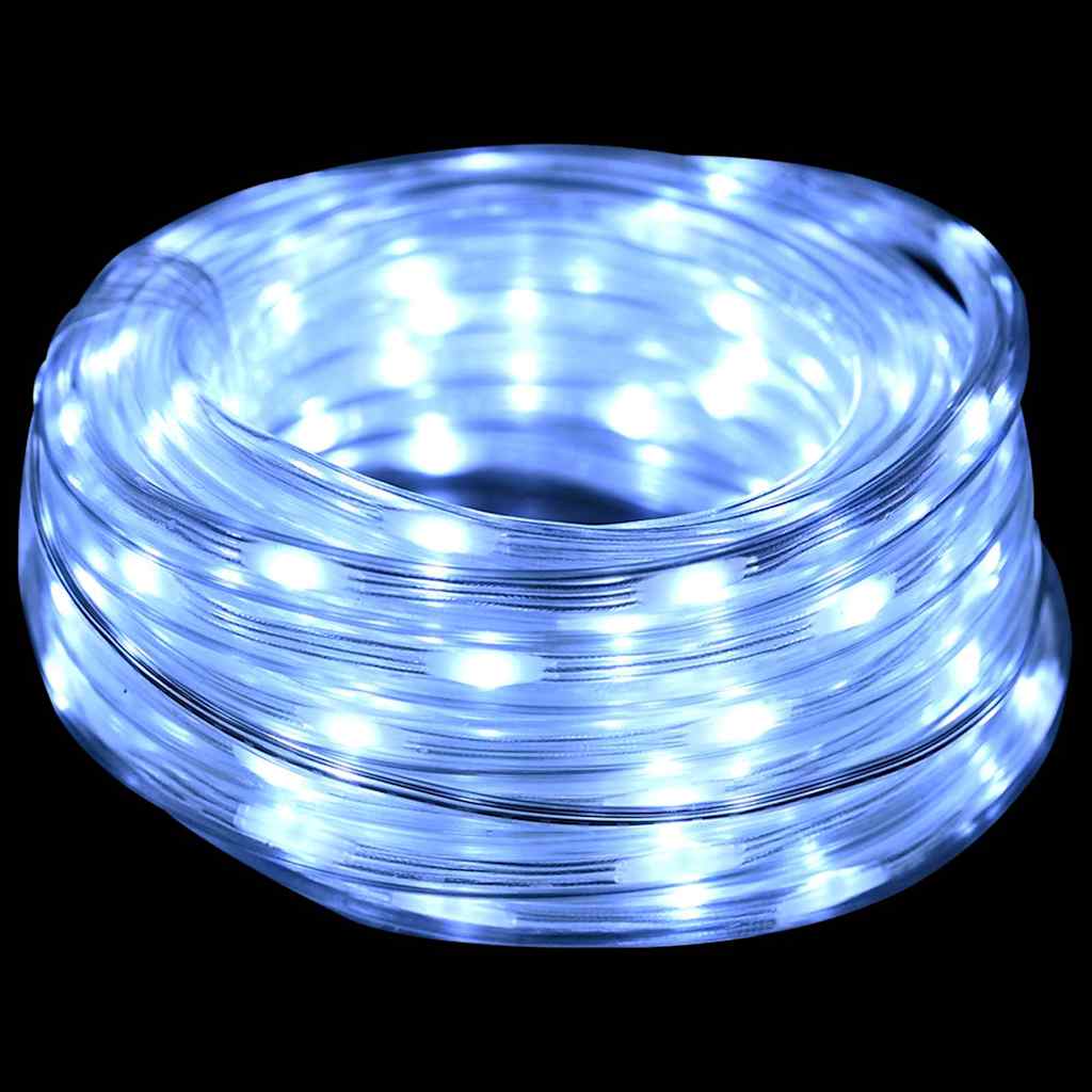 Ljuslina med 480 LED-lampor Kall Vit 20 m PVC