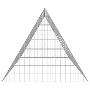 Kaninbur Silver 215 x 100 x 85 cm Galvaniserat Stål