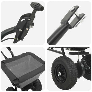 Spridare Svart 106 x 53 x 75 cm PVC och stål