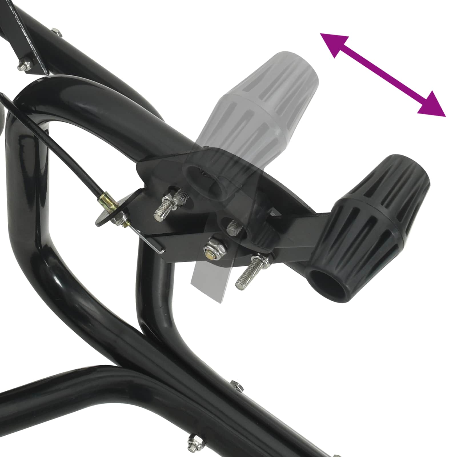 Spridare Svart 106 x 53 x 75 cm PVC och stål