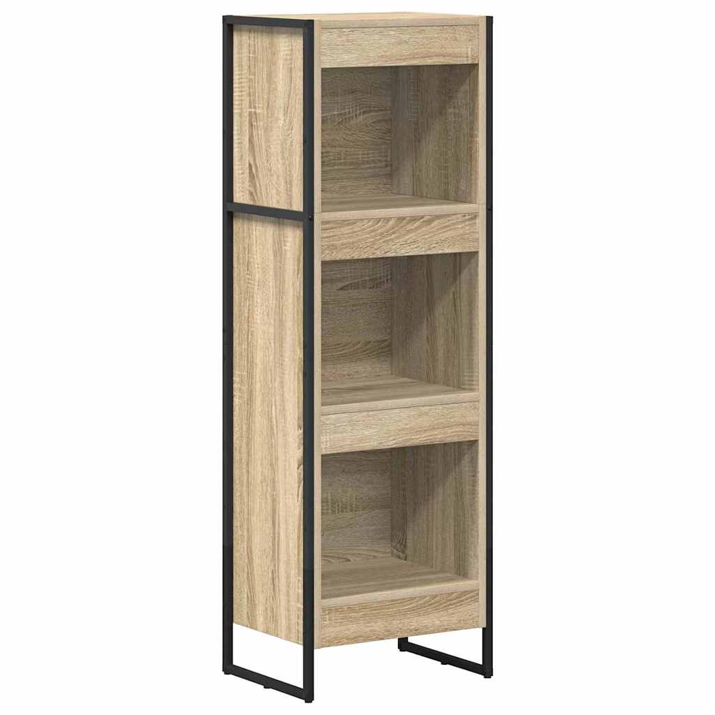Bokskåp 40 x 30 x 121 cm Konstruerat trä Sonoma
