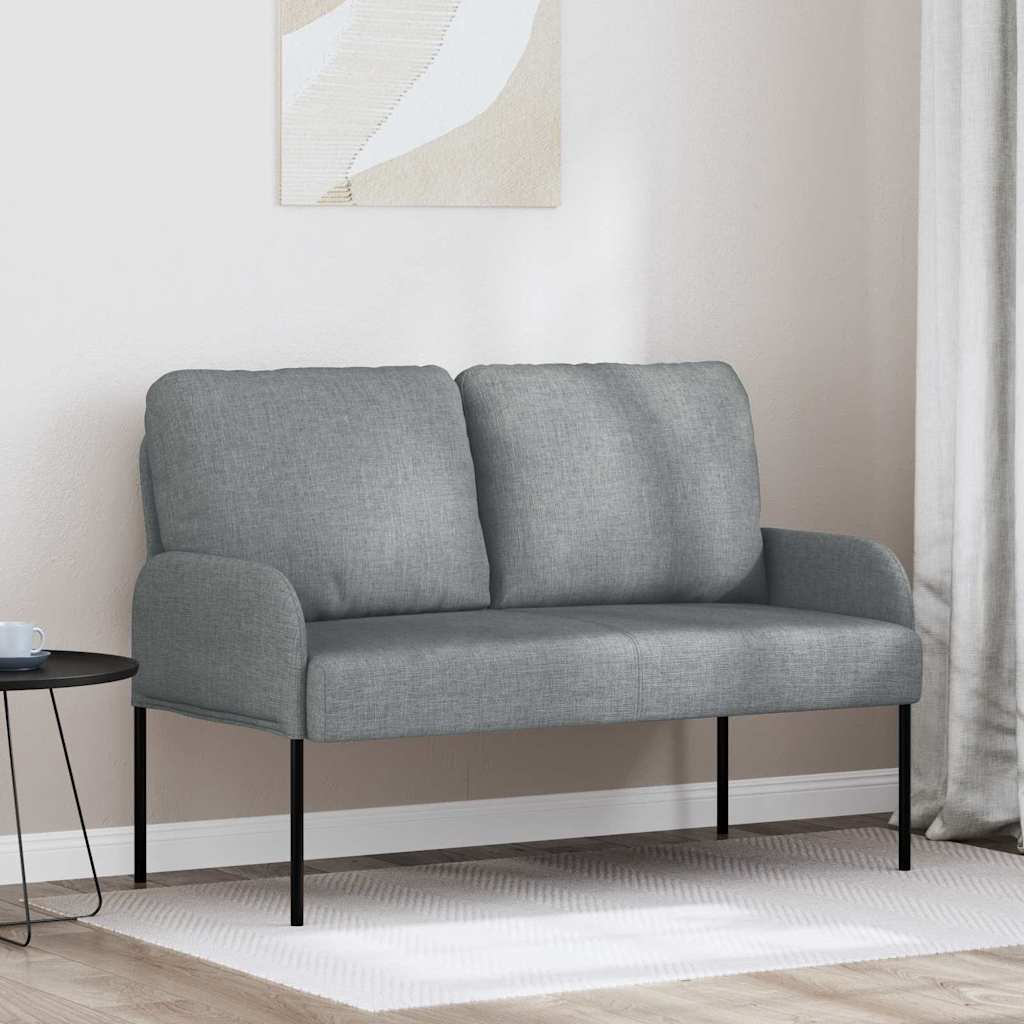 Soffor med kudde 110cm Ljusgrå Plywood