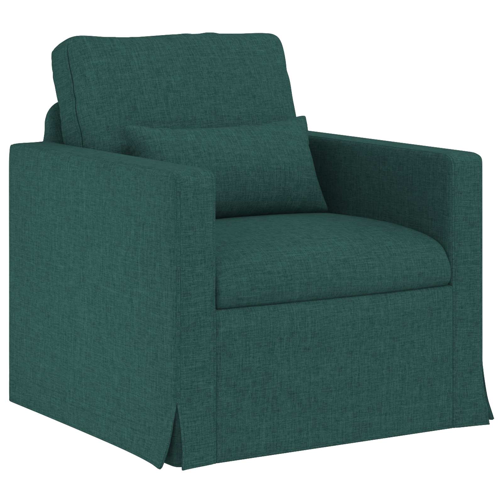 Soffa Mörkgrön 78 x 78 x 80 cm tyg