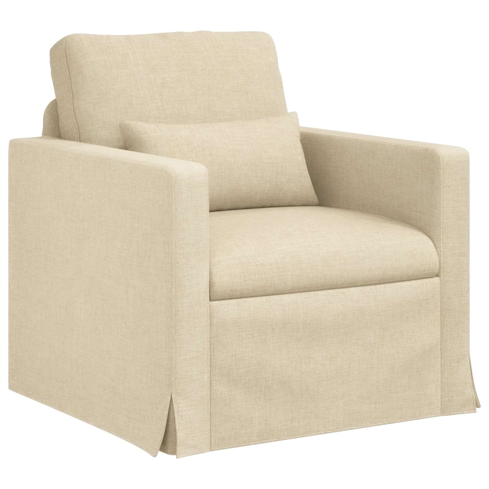 Soffa Kräm 78 x 78 x 80 cm tyg