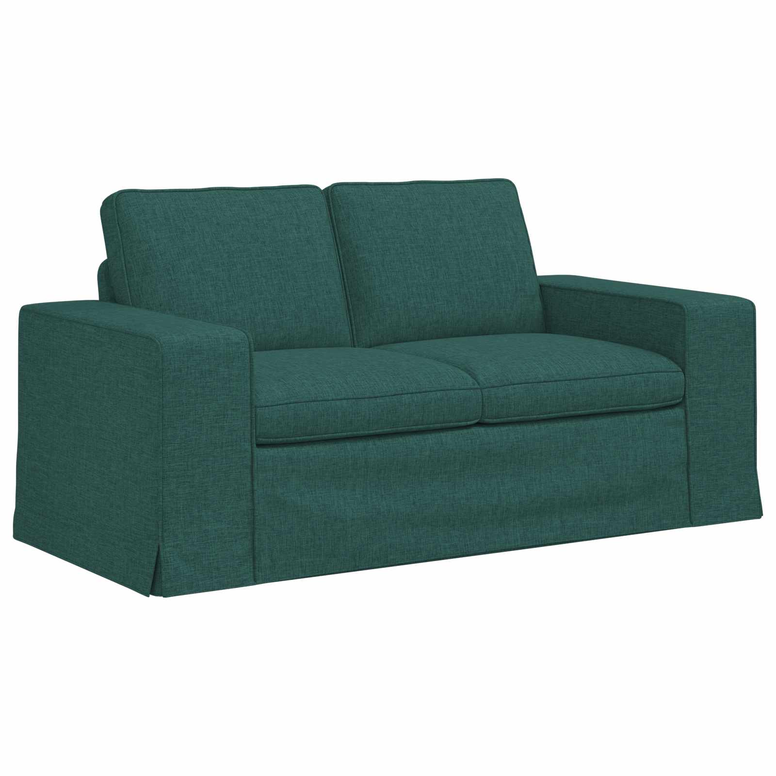Soffa Mörkgrön 162 x 80 x 82 cm tyg