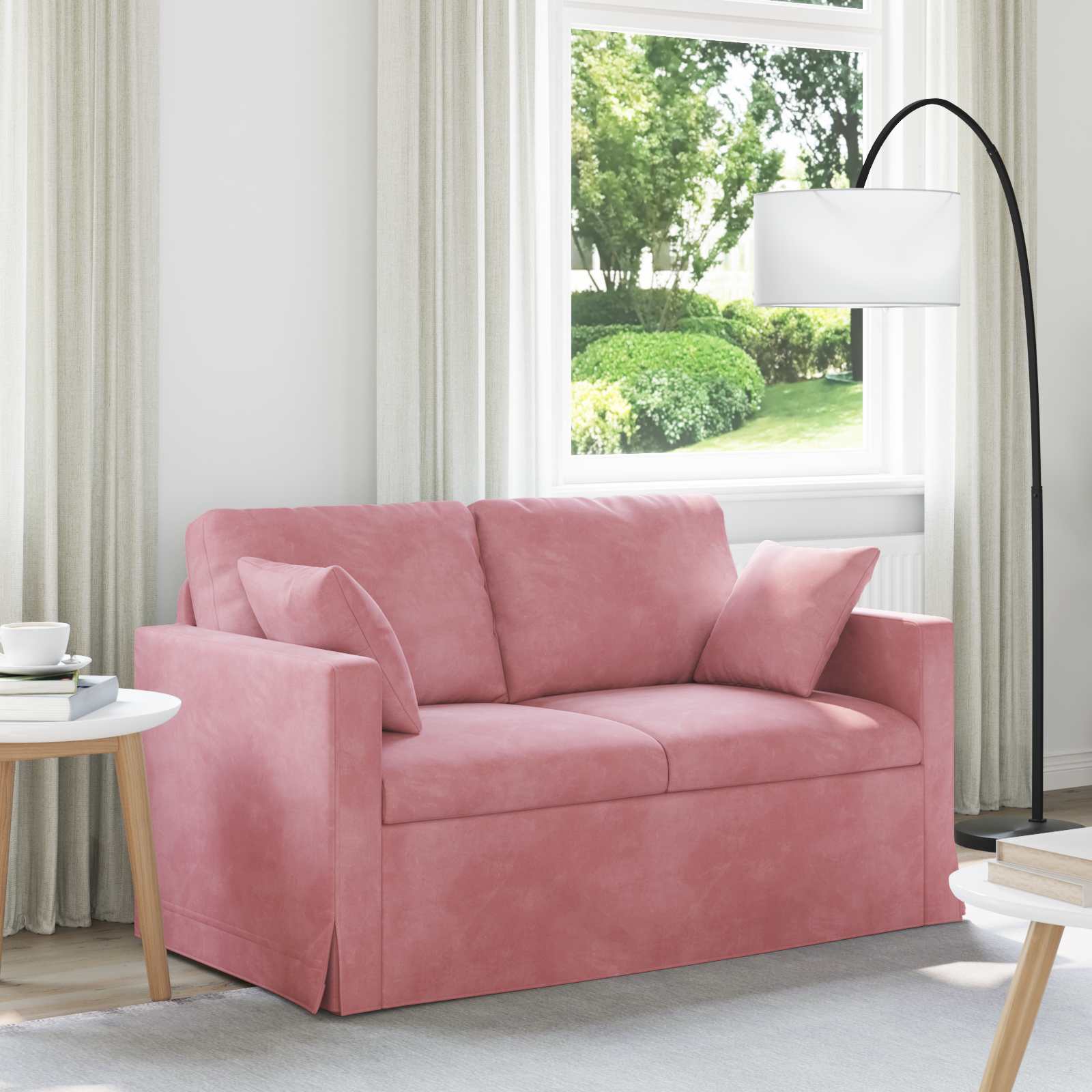 Soffa Rosa 138 x 78 x 80 cm Sammet