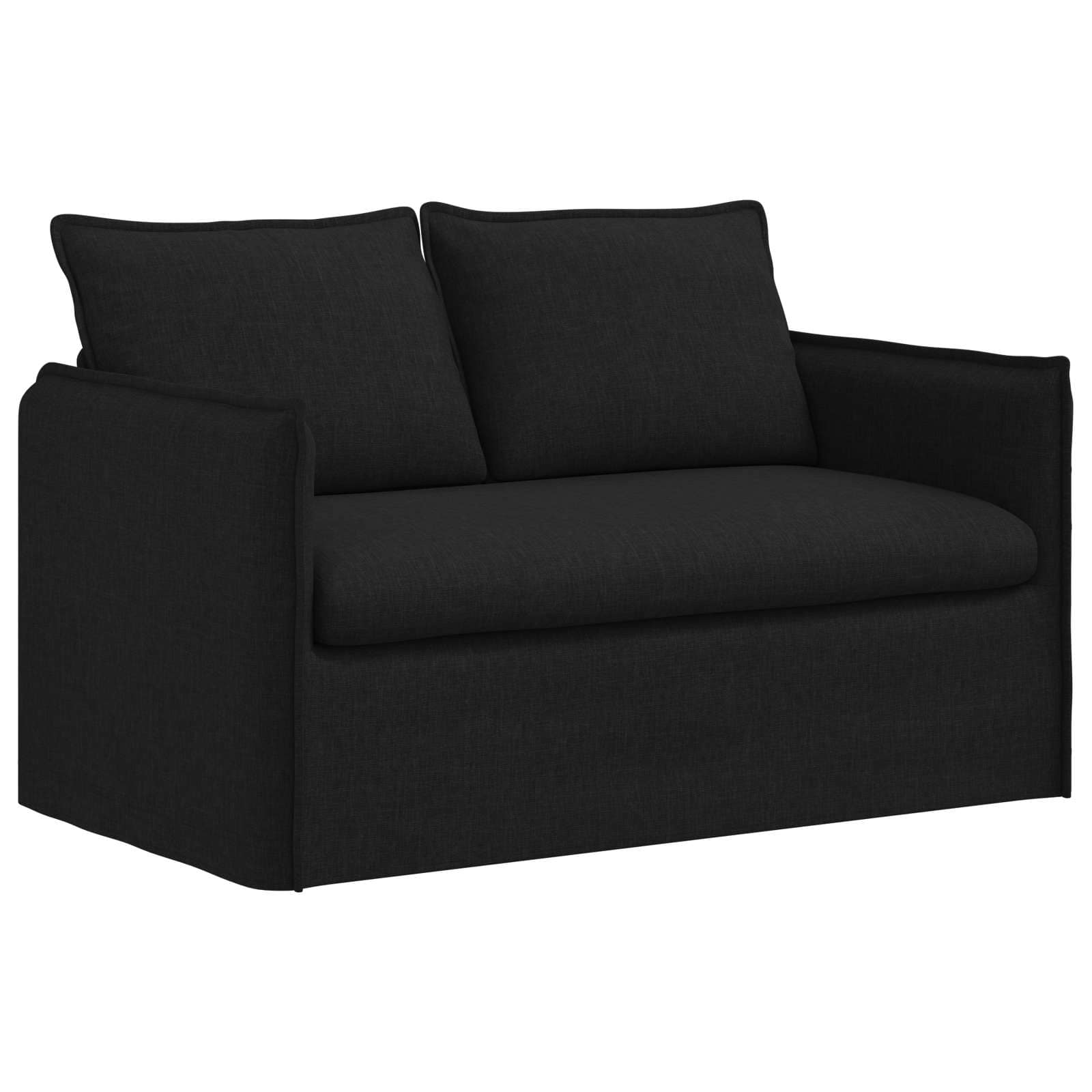 Soffa Svart 136 x 82 x 85 cm tyg