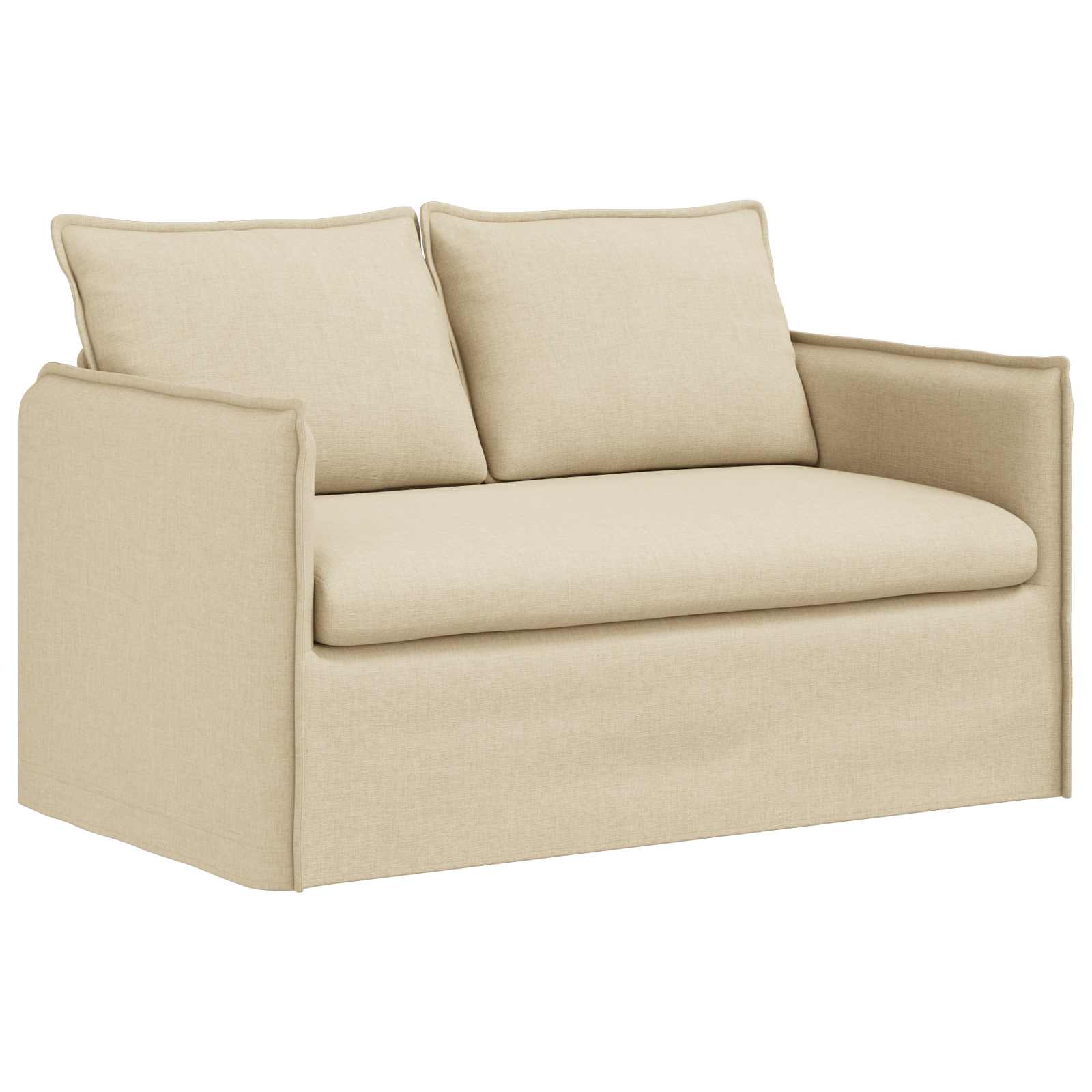 Soffa Kräm 136 x 82 x 85 cm tyg