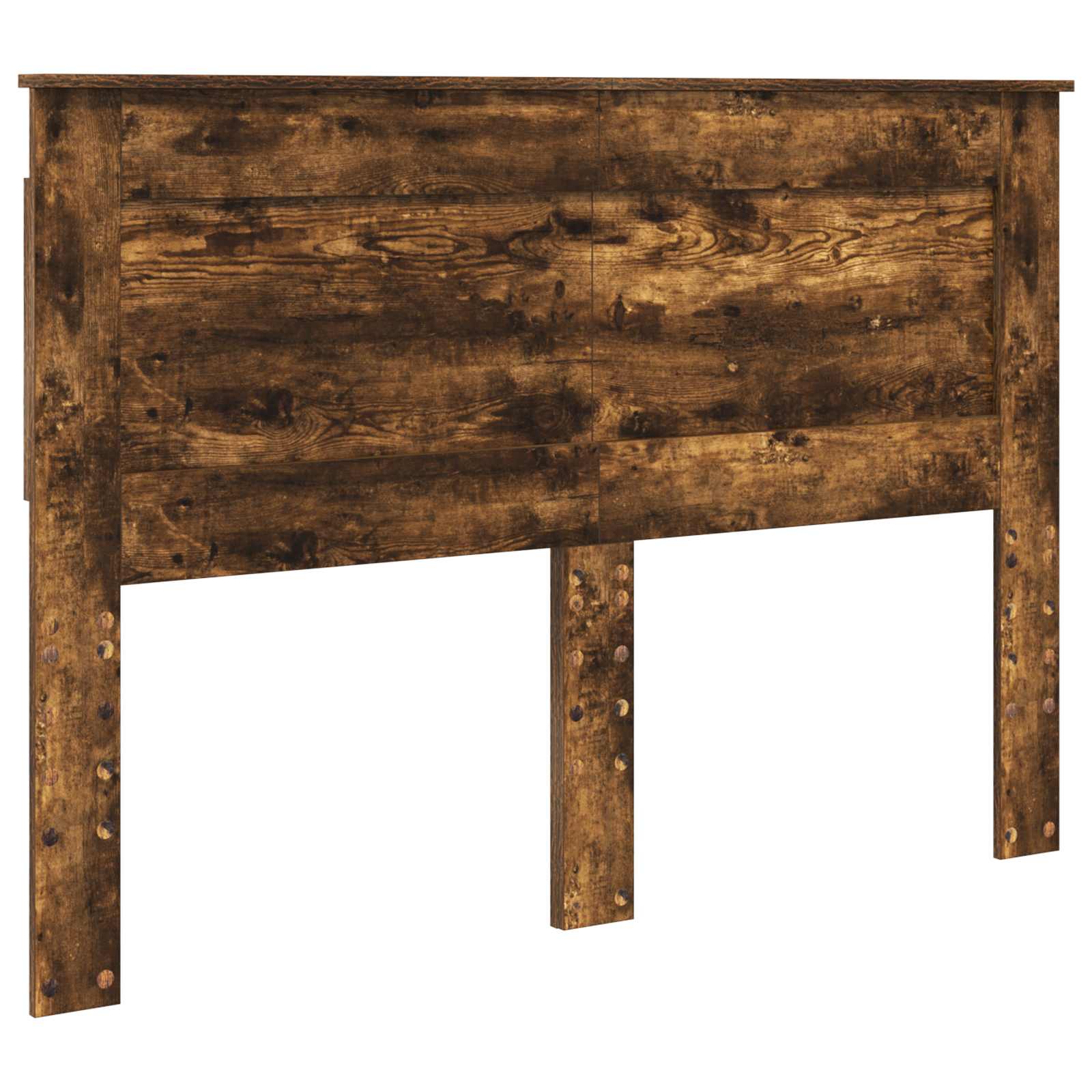 Sängram med låda med huvudgavel med lagring Konstruerat trä