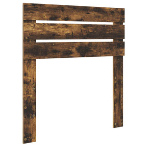 Förvaringssäng med låda Rökt ek 75 x 190 cm Konstruerat trä