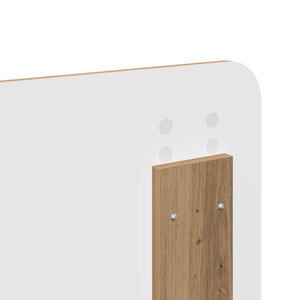 Sängram med huvudgavel Artisan Ek 135 x 190 cm Massiv furu