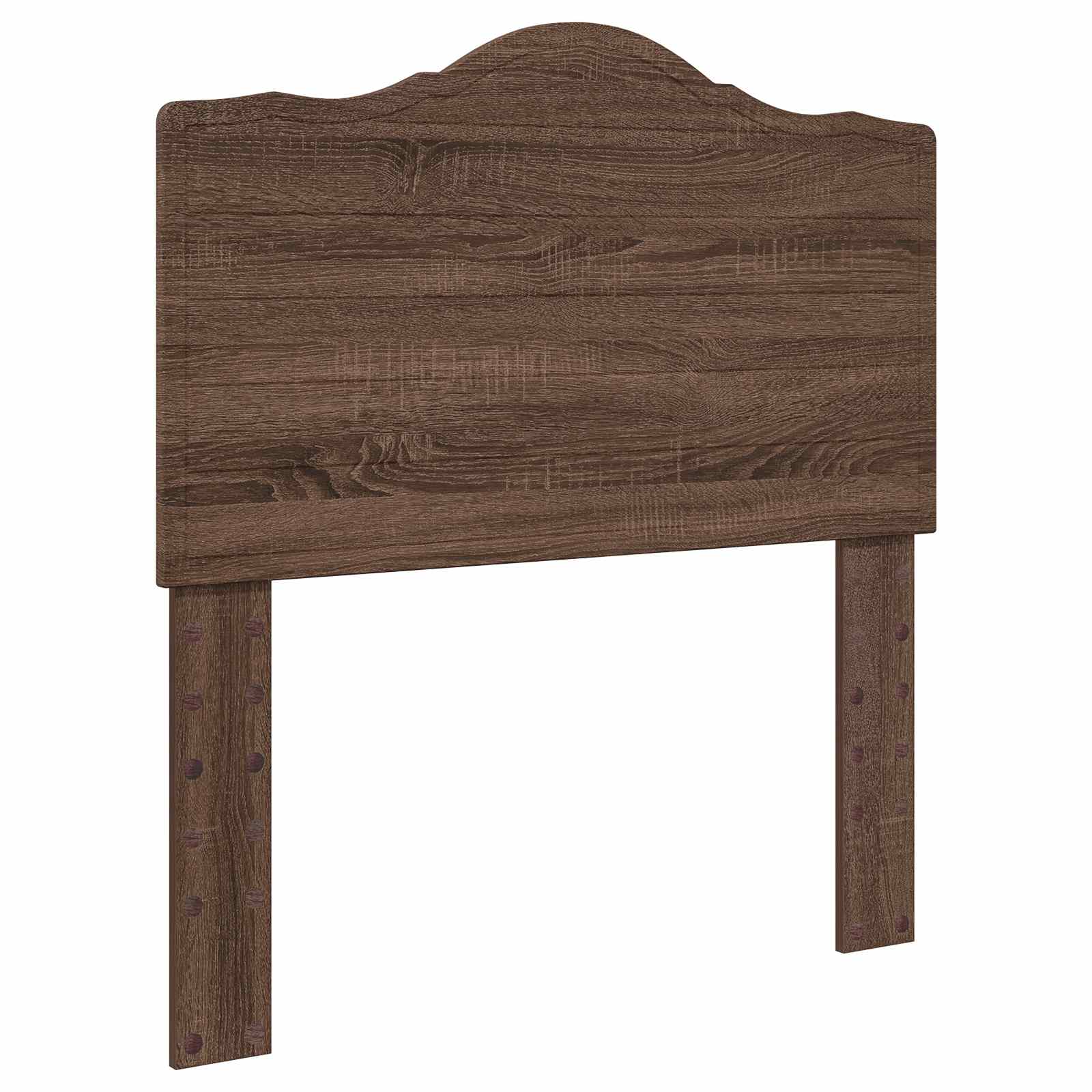 Förvaringssäng med låda Brun Ek 90 x 190 cm Konstruerat trä